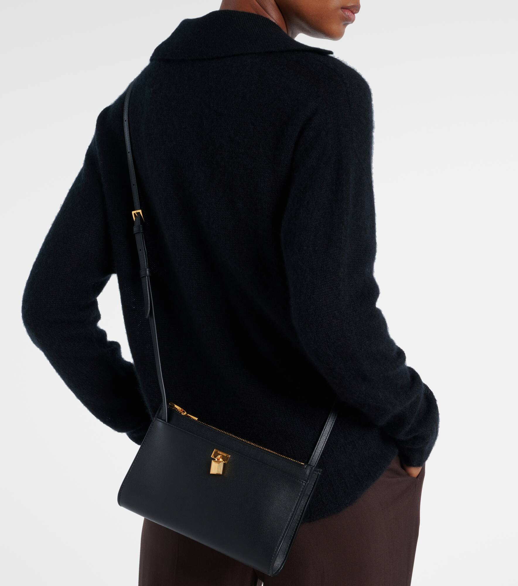 Padlock Mini leather crossbody bag - 2