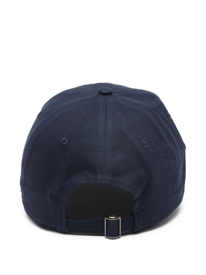 Sporty & Rich logo-embroidery baseball cap outlook