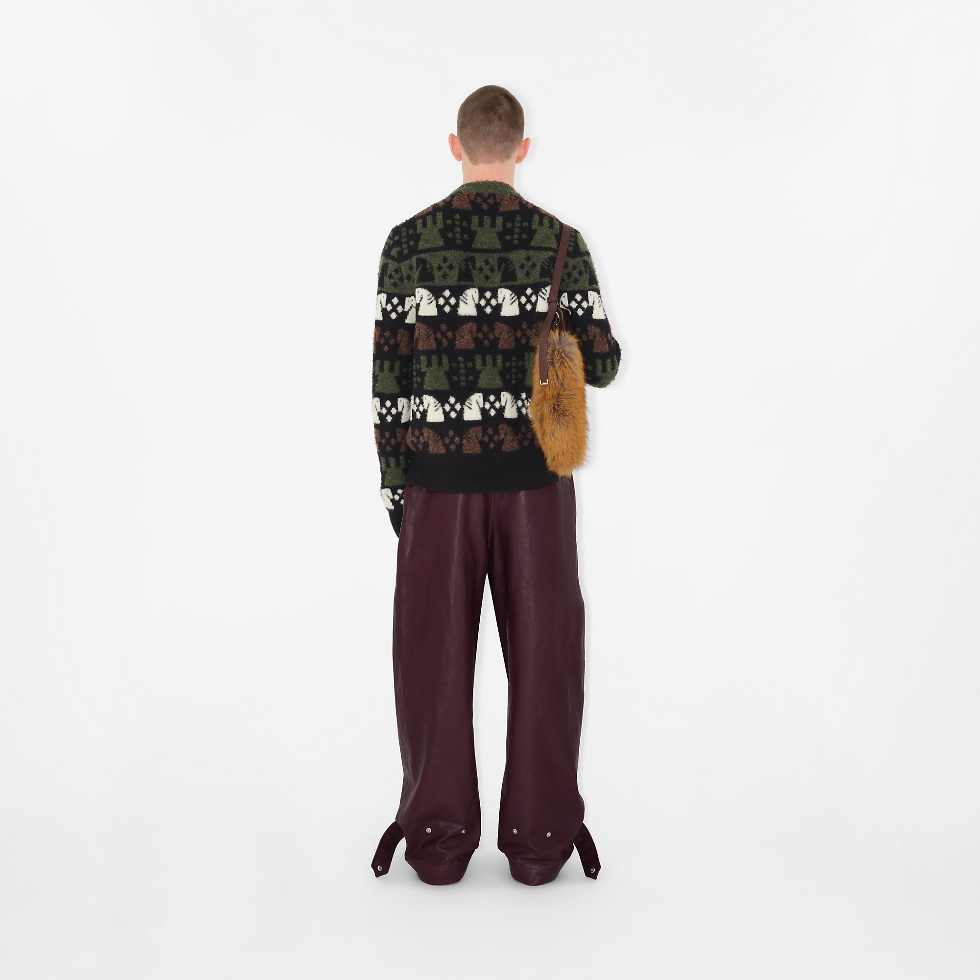Chess Wool Blend Sweater - 4
