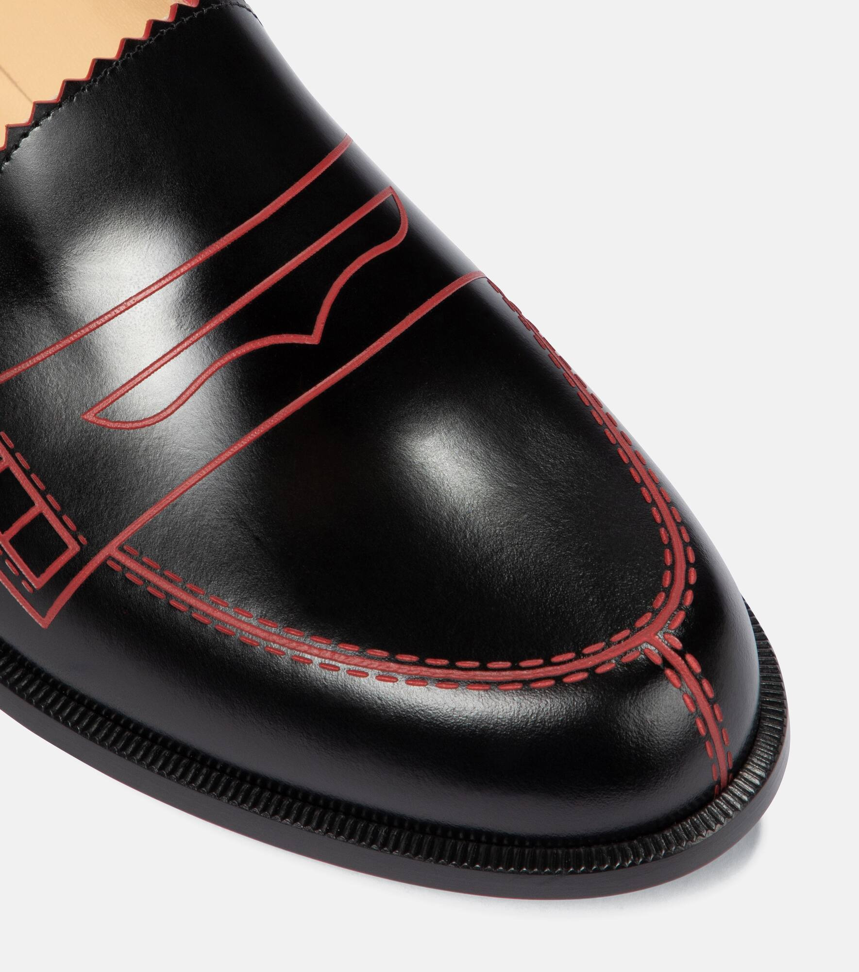Mocalaureat leather loafers - 6