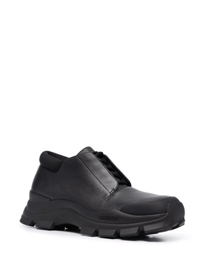 Ambush buckle strap Derby boots outlook