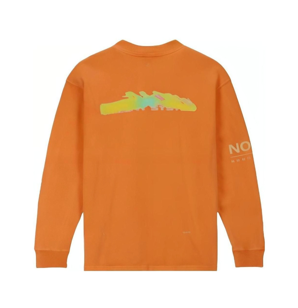 Nike x NOCTA Drake 8K Peaks Long-Sleeve Mock Neck Asia Sizing 'Orange' FQ6557-818 - 2