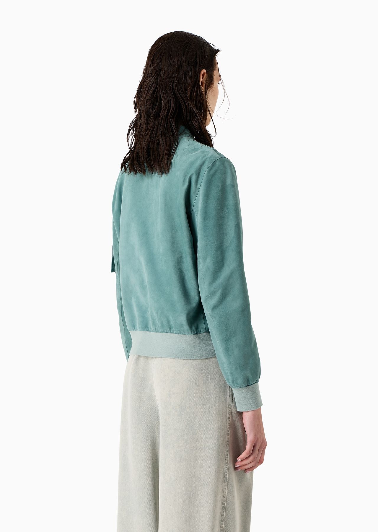 Suede blouson - 3