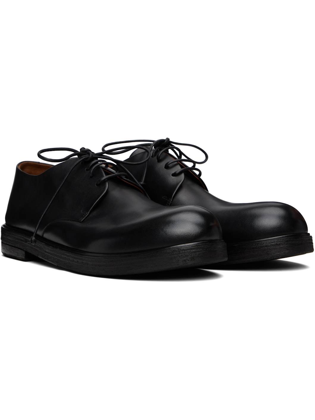 Black Zucca Zeppa Derbys - 4