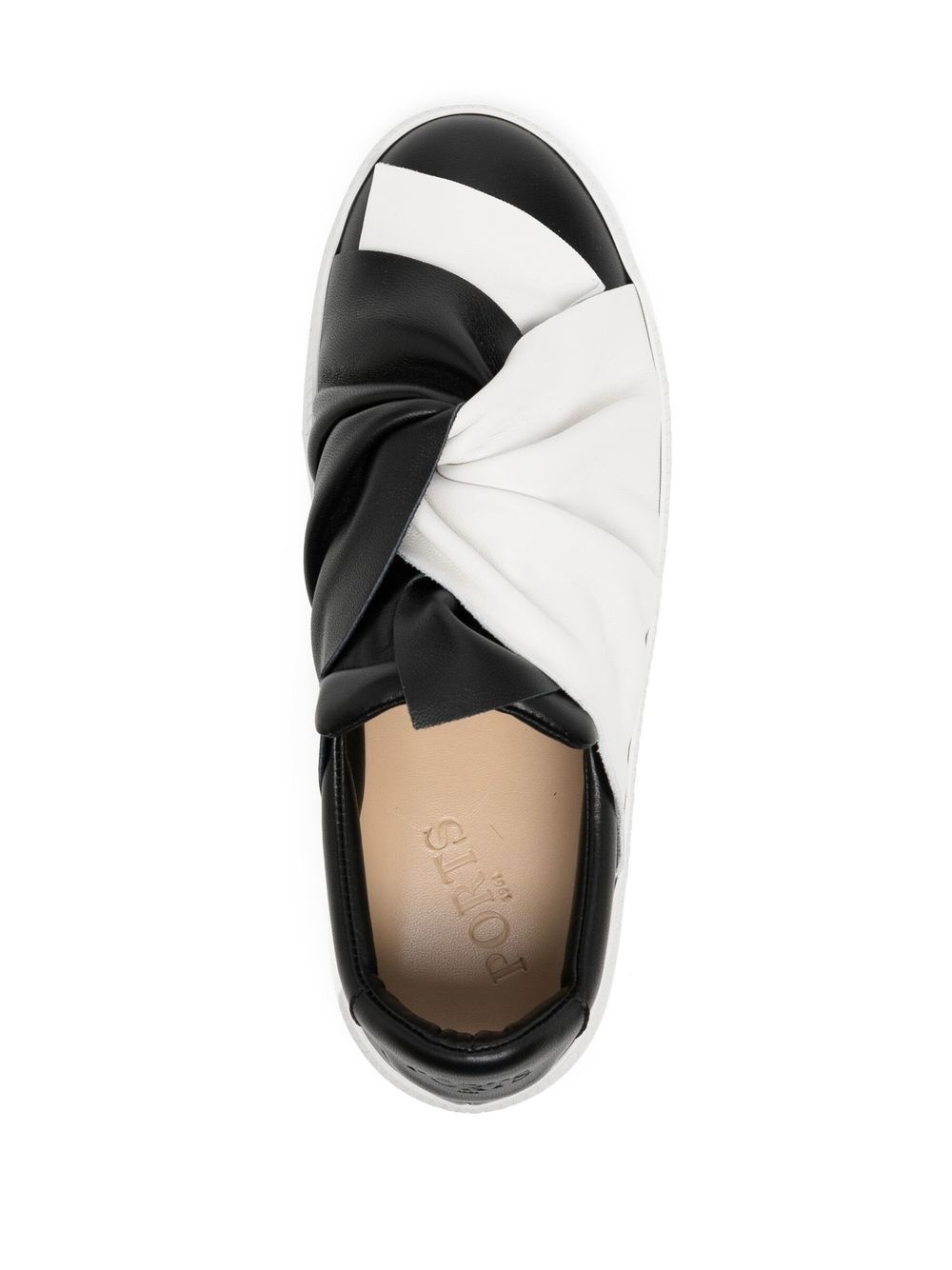 knot-detail slip-on sneakers - 4