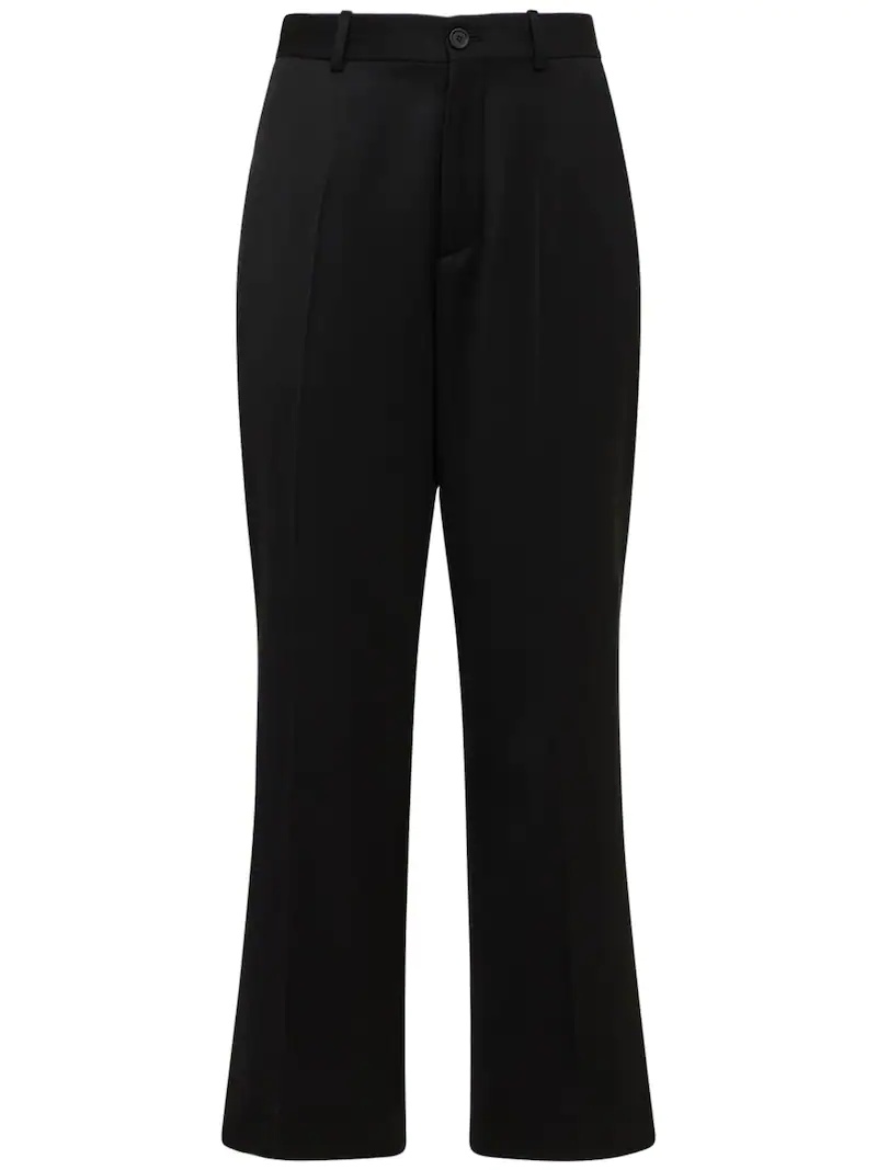 CROPPED WOOL PANTS - 1