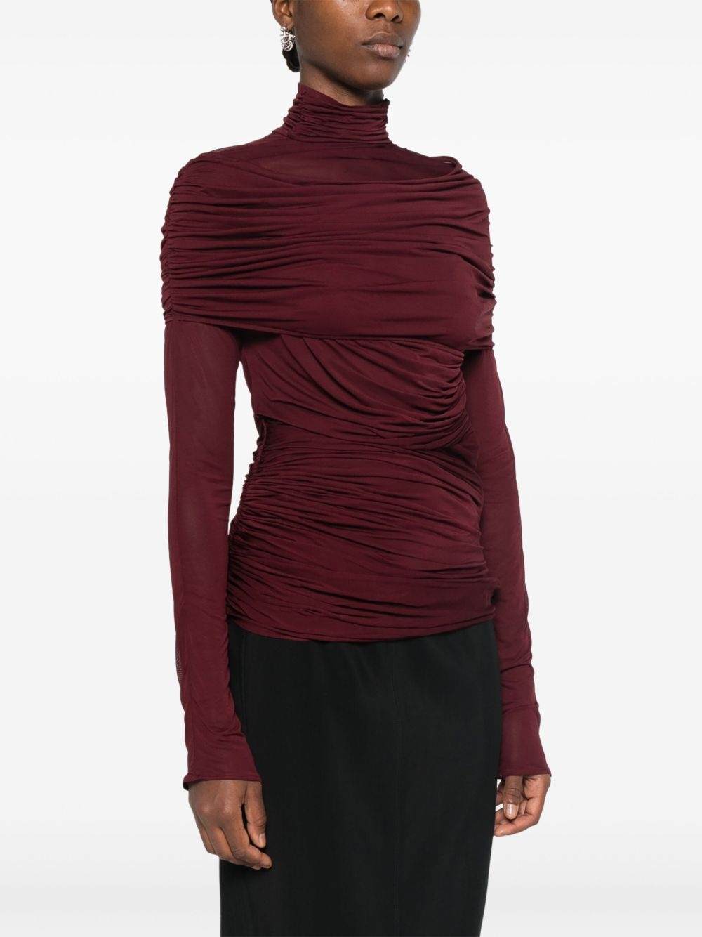ruched top - 3