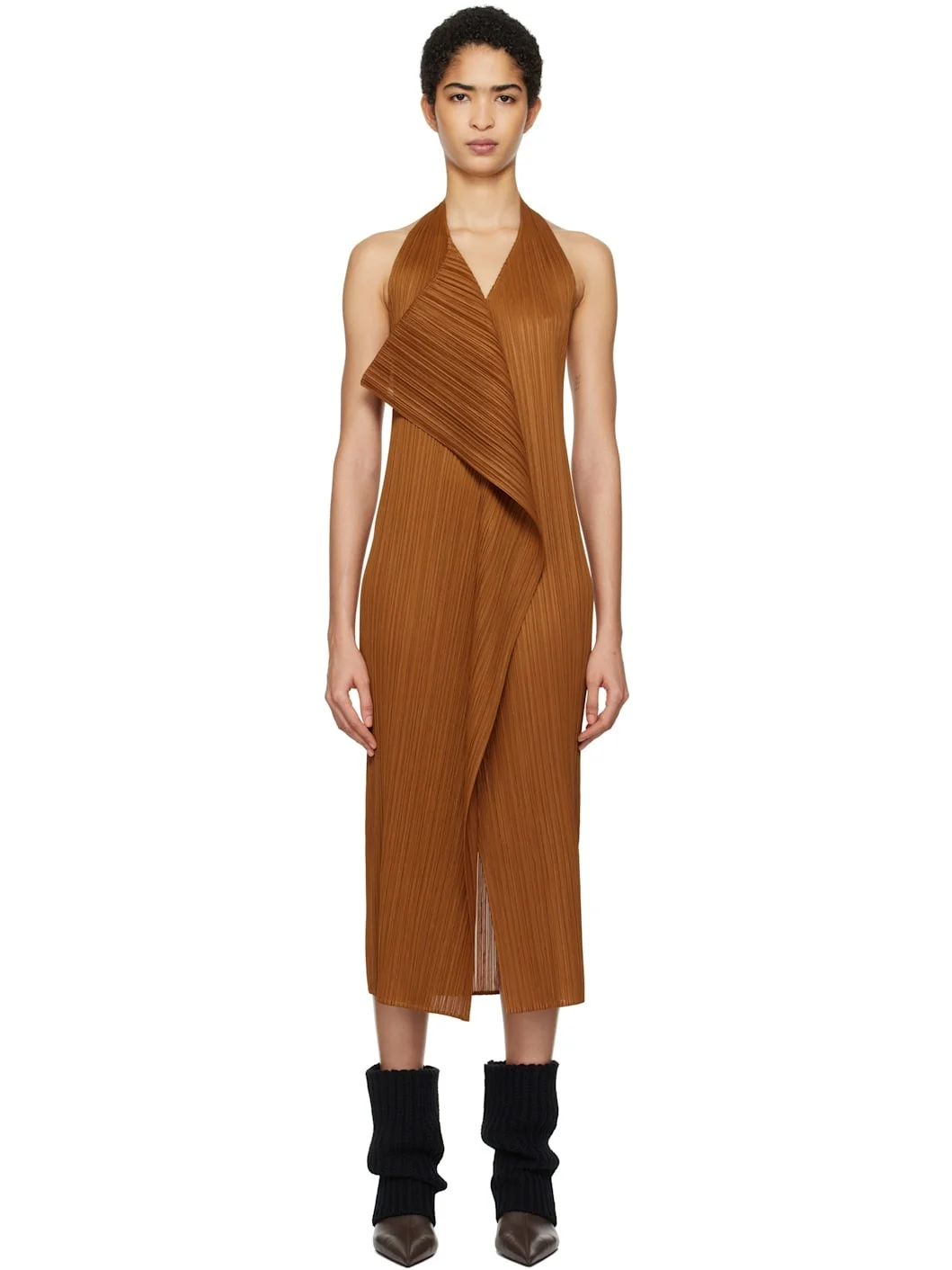 Brown Monthly Colors November Maxi Dress - 1