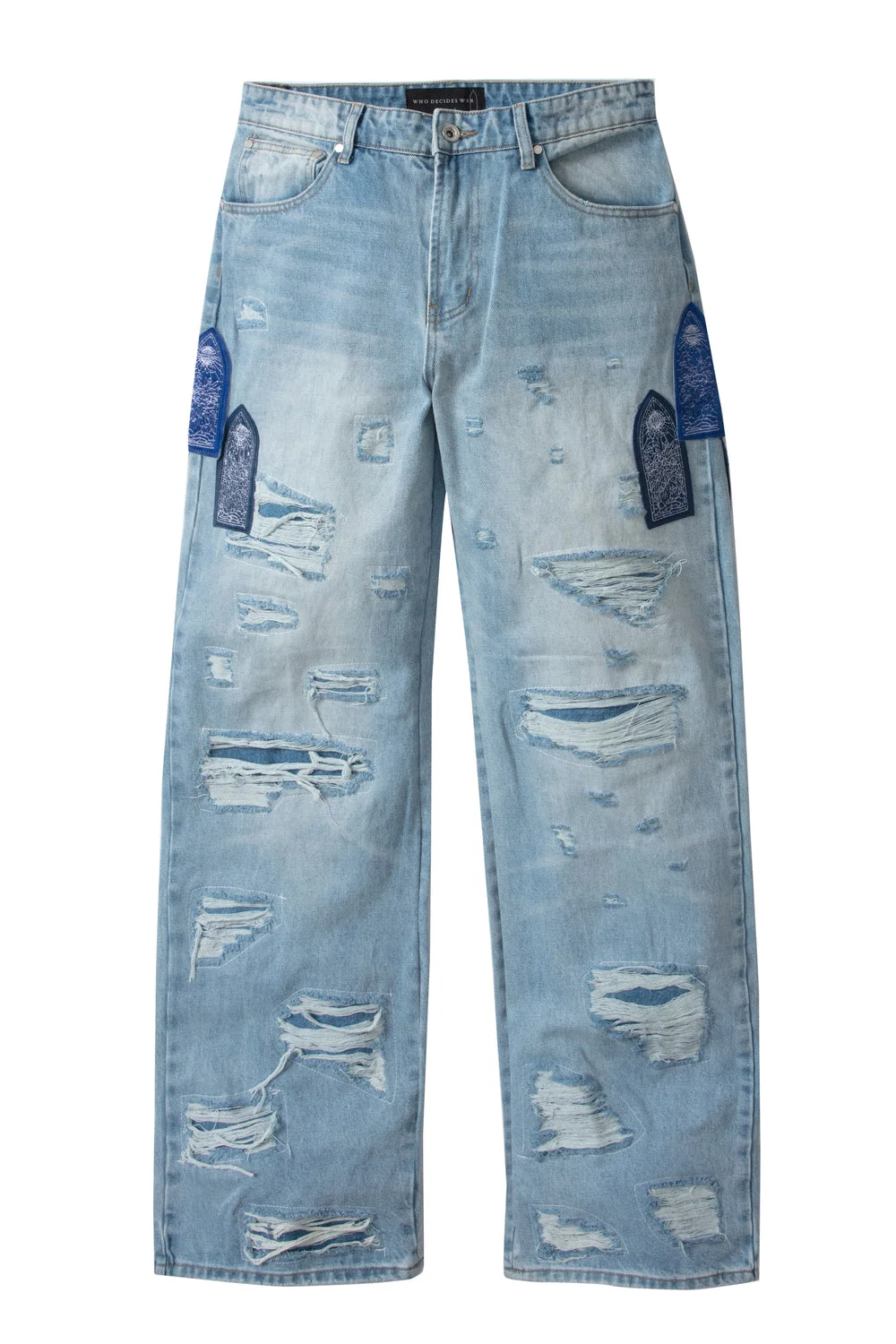 SIDE PATCH RELAXATION DENIM - 1