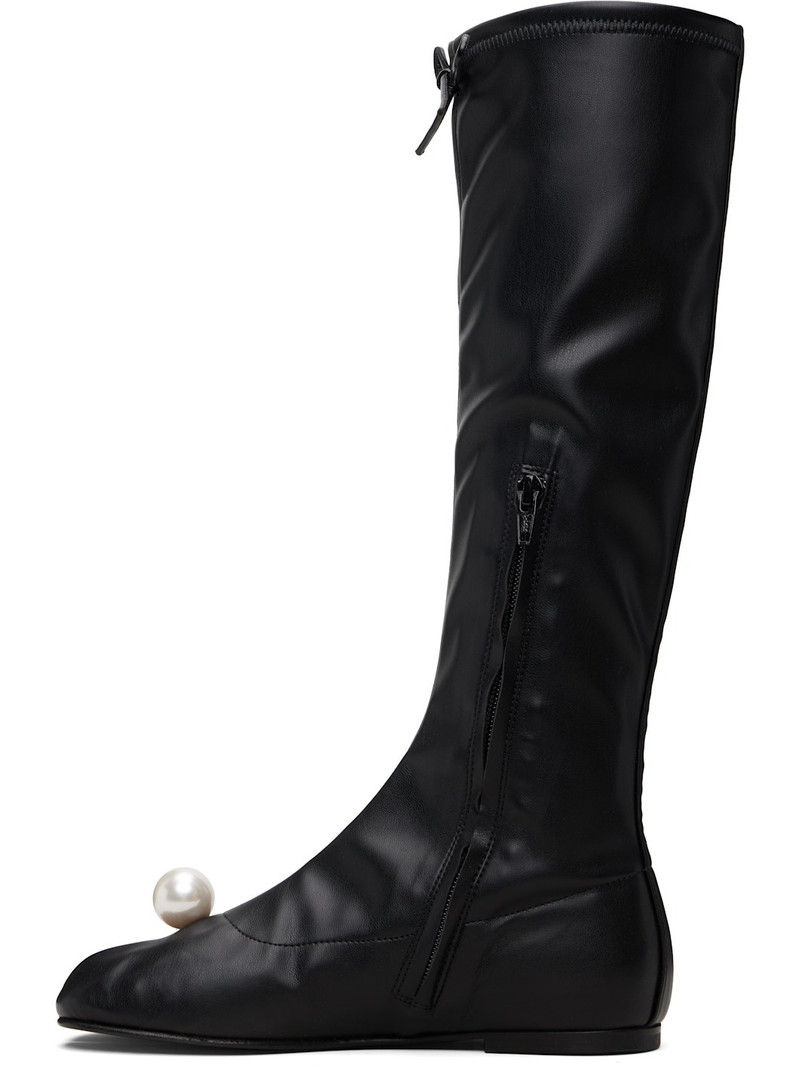 Black Pearl Sock Boots 3