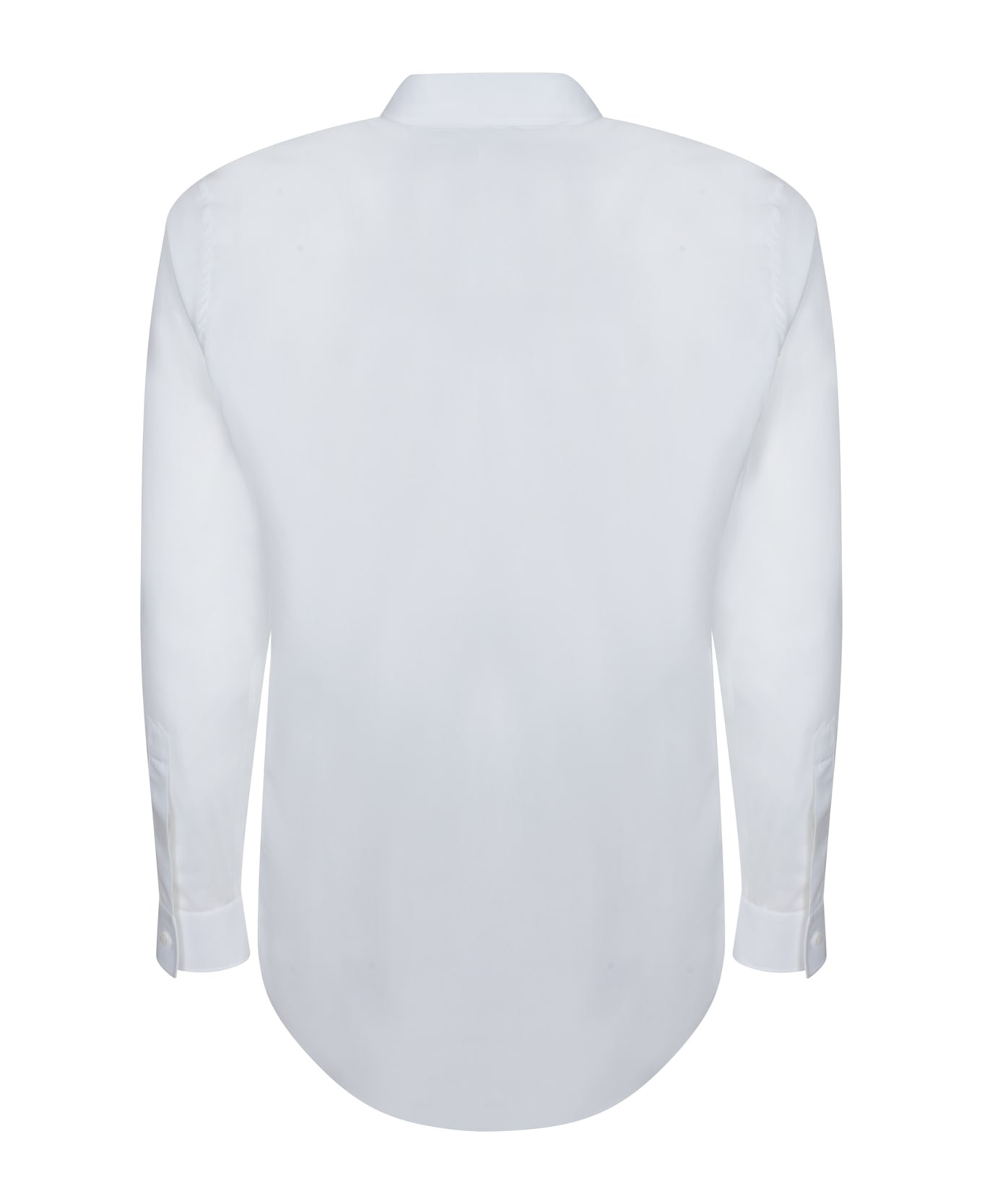 White Cotton Shirt - 2