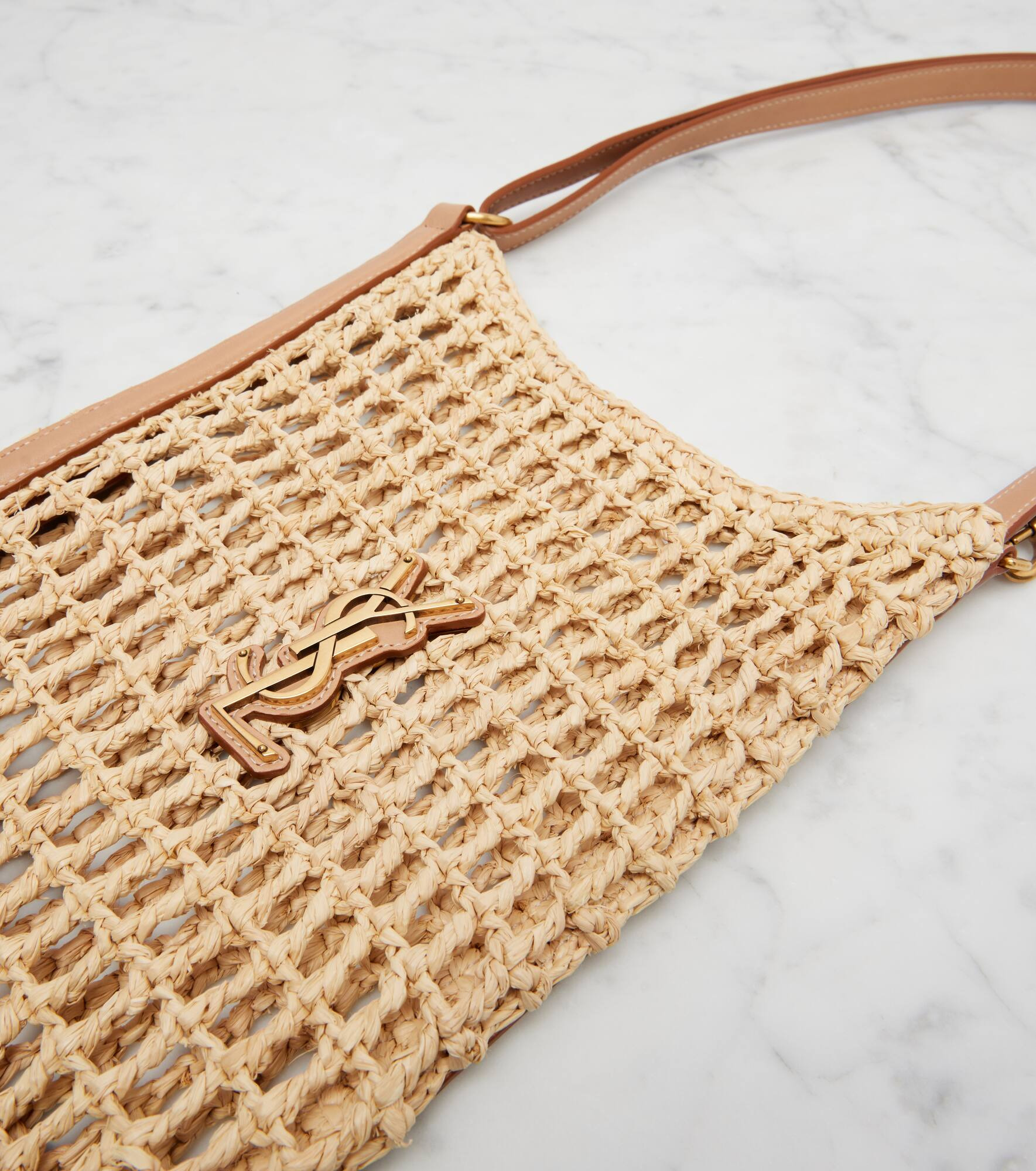 Oxalis Mini raffia shoulder bag - 6