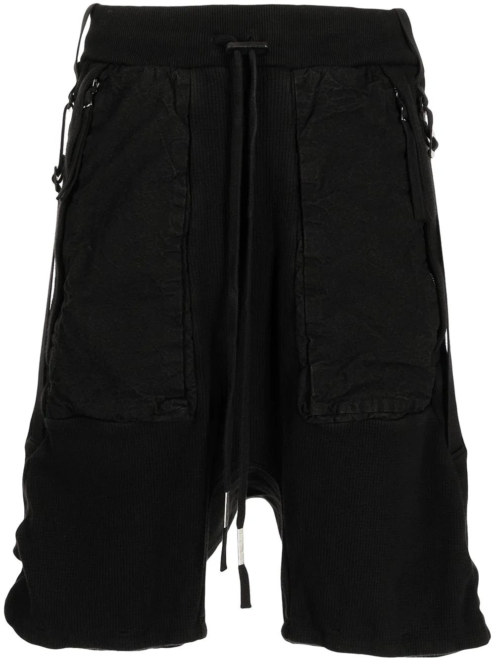 drop-crotch cargo shorts - 1