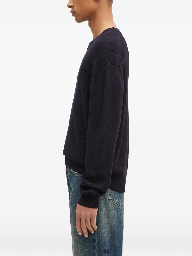 Paul Smith ribbed-knit crew-neck sweater outlook