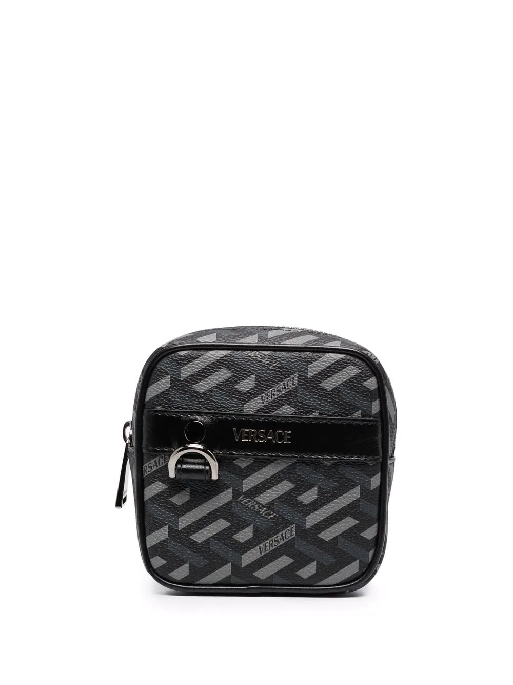 Greca logo-print zip-up wallet - 1