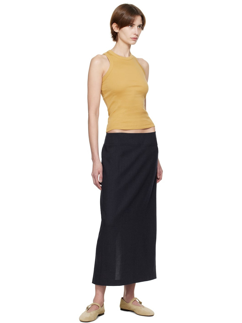 FLORE FLORE Yellow Hannah Tank Top outlook