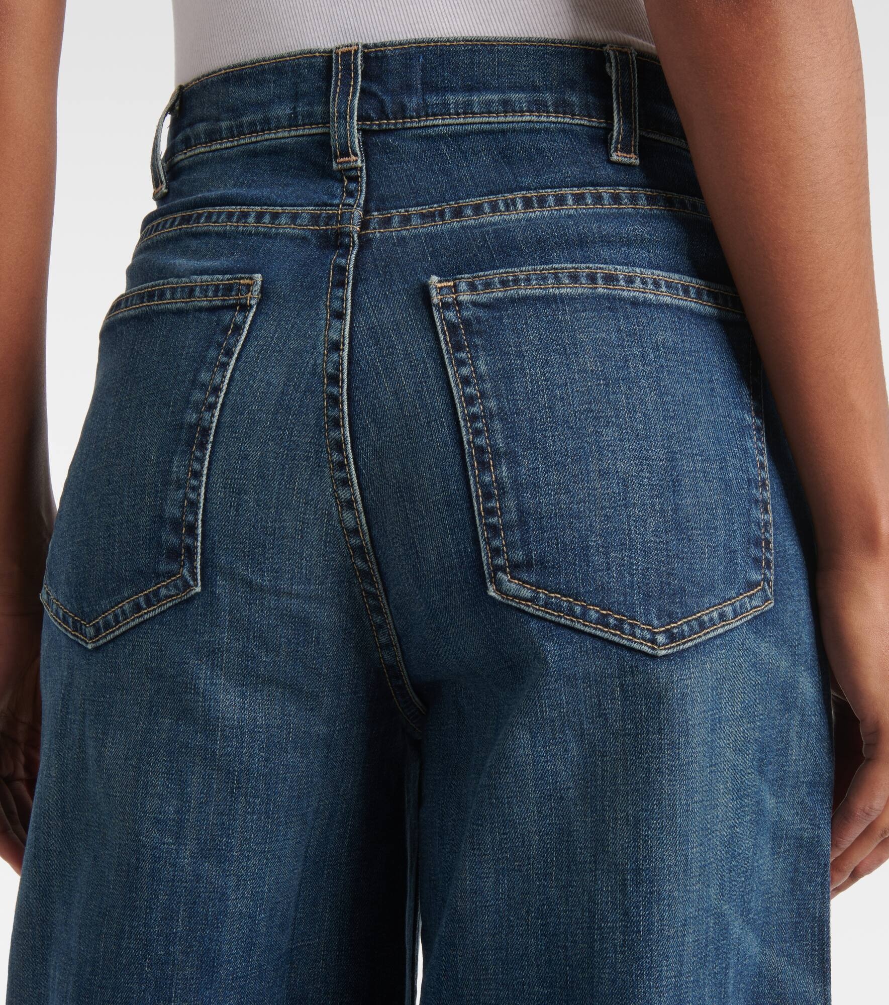 Rolland mid-rise wide-leg jeans - 6