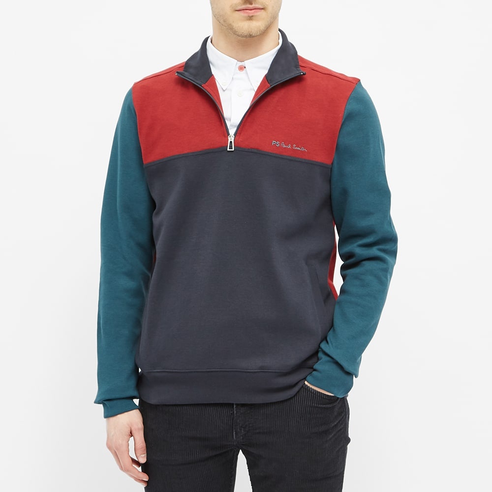 Paul Smith Quarter Zip Sweat - 4