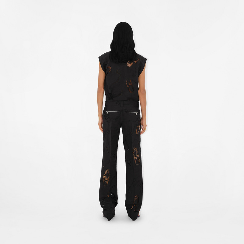 Broderie Anglaise Canvas Top 4