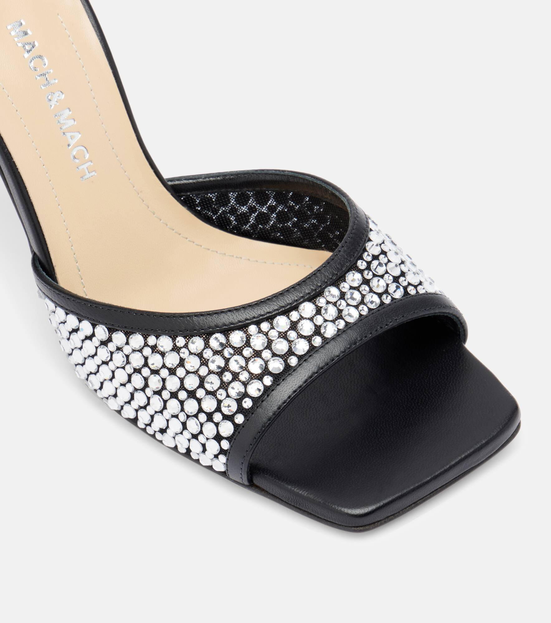 Puffy Heart Ring 95 leather mules - 5