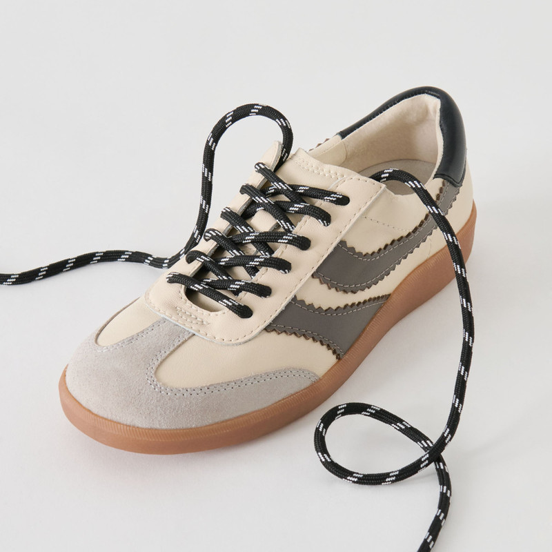 TICK MARK CORD LACE BLACK MULTI 3