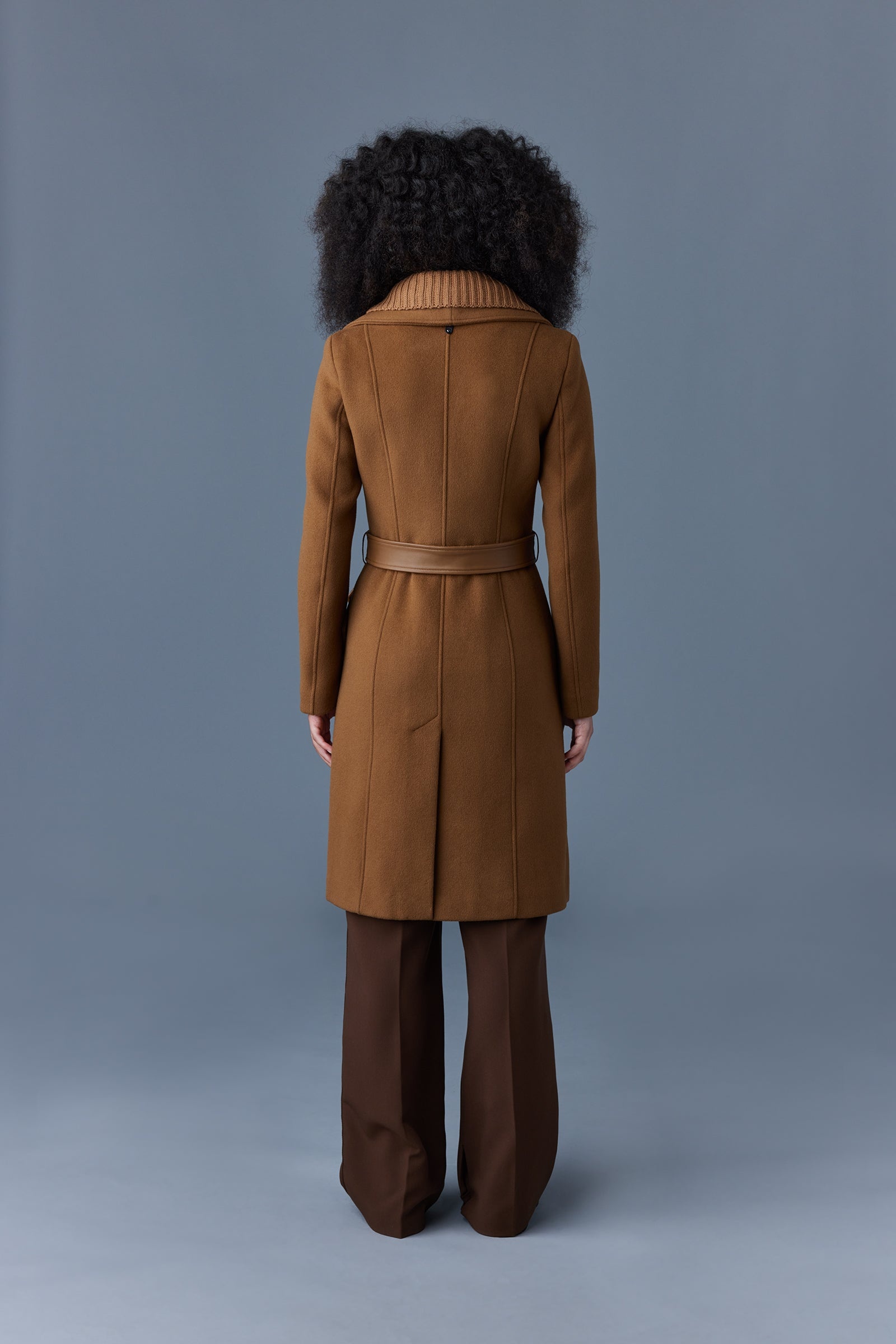 Mackage＊NORI 2-in-1 wool coat with sash＊ウールコート Norita, 2-in-1 double face wool coat with sash for ladies