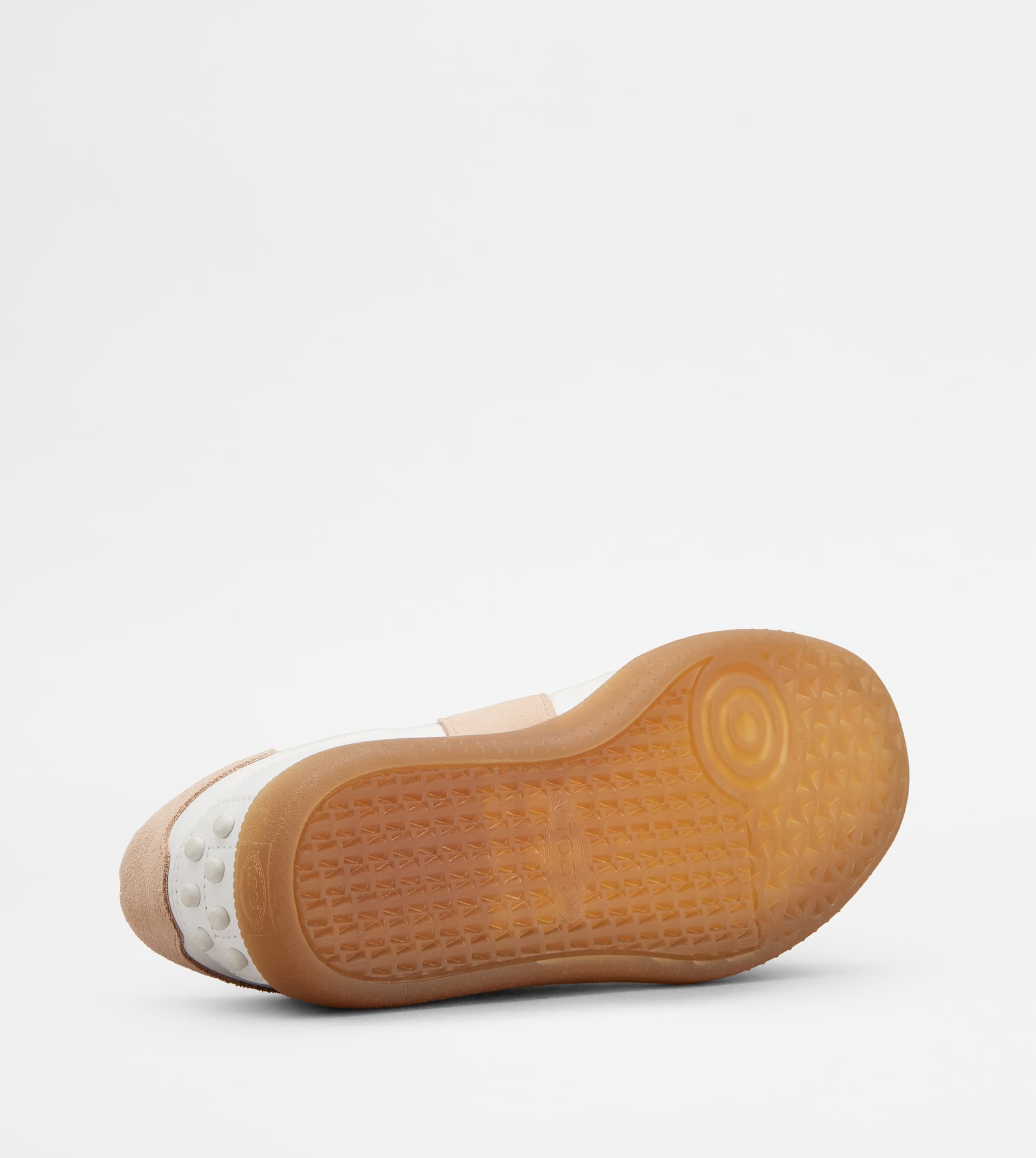 TOD'S TABS SNEAKERS IN SMOOTH LEATHER AND SUEDE - 4