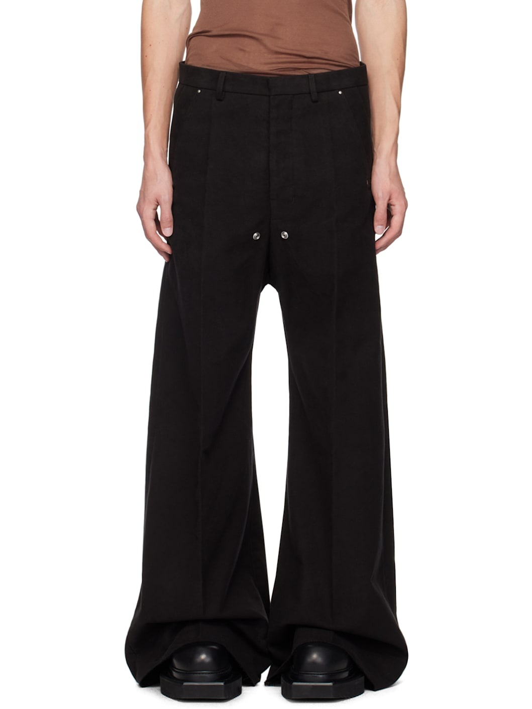 Black Tailored Bela Trousers - 1