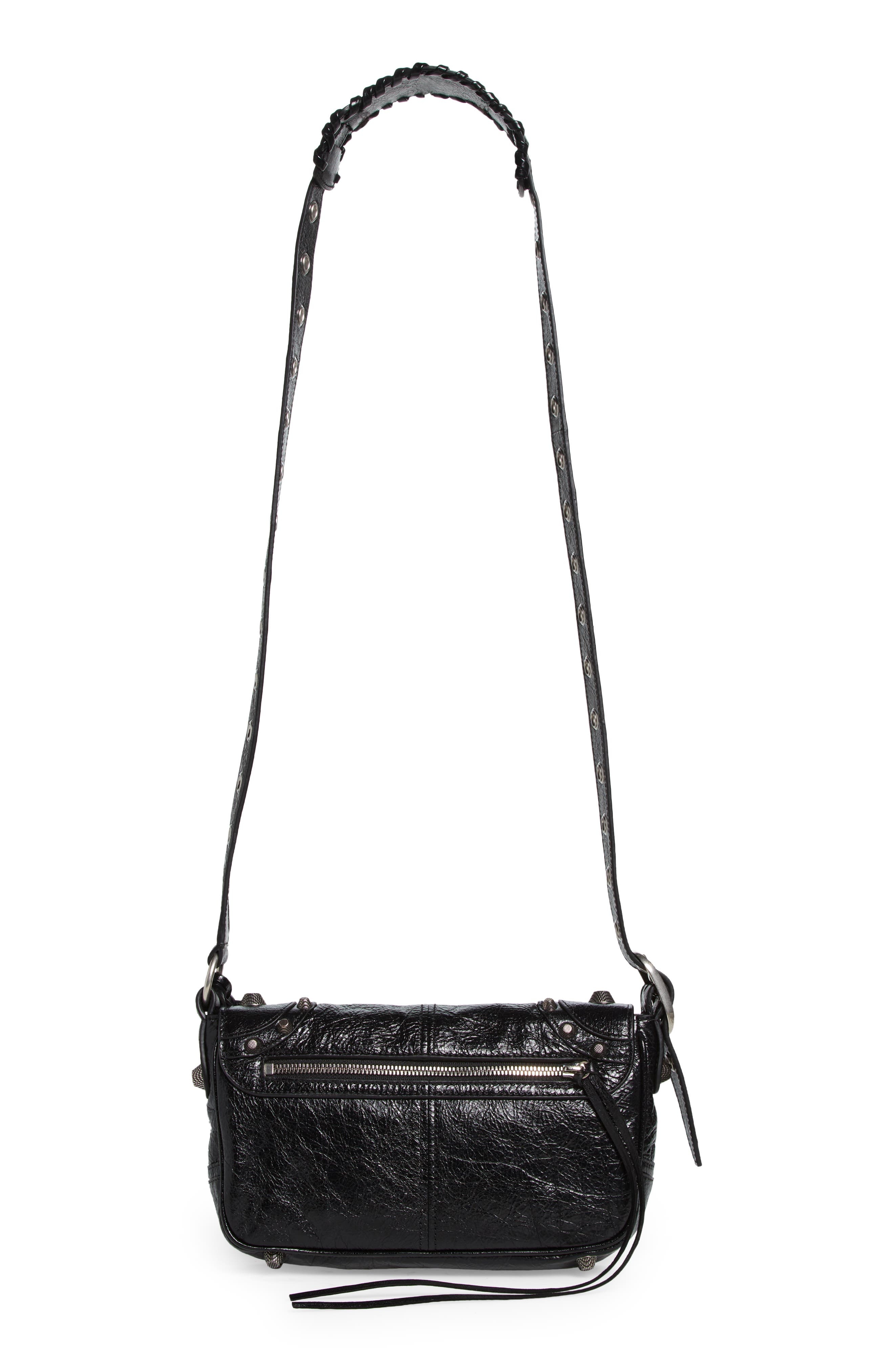 Extra Small Le Cagole Leather Crossbody Bag - 3
