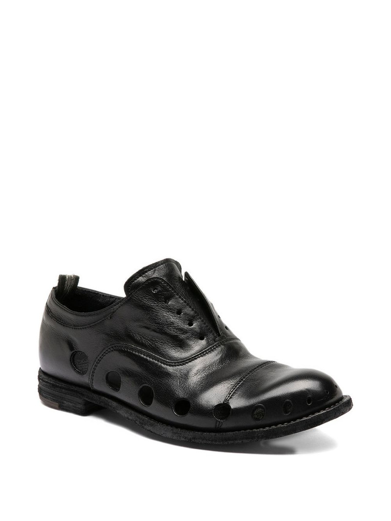 OFFICINE CREATIVE Lexikon 546 perforated derby shoes outlook