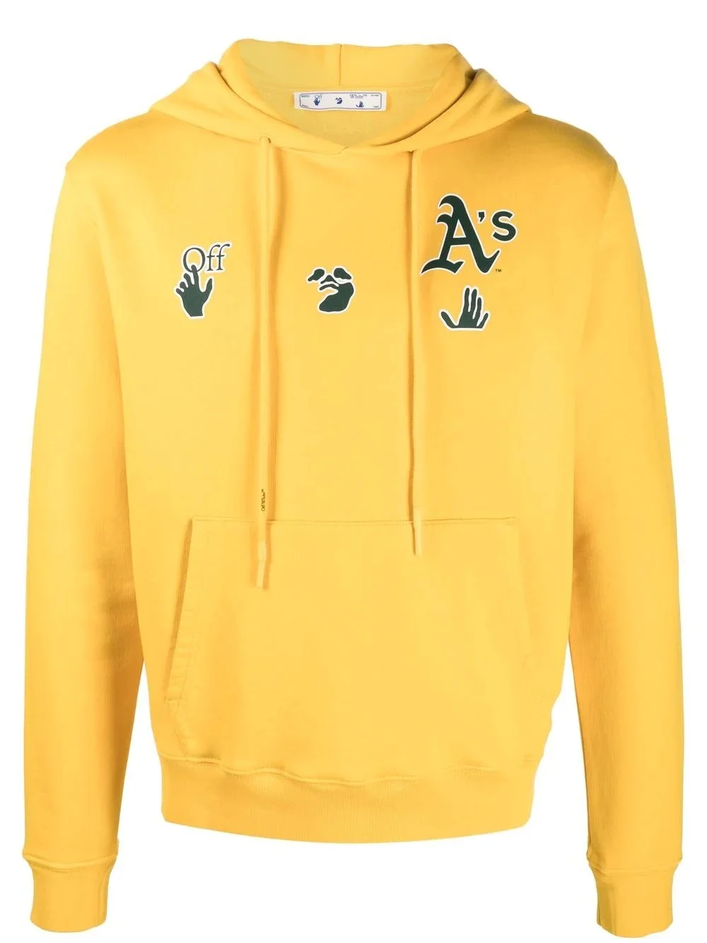 Hands Off-print hoodie - 1