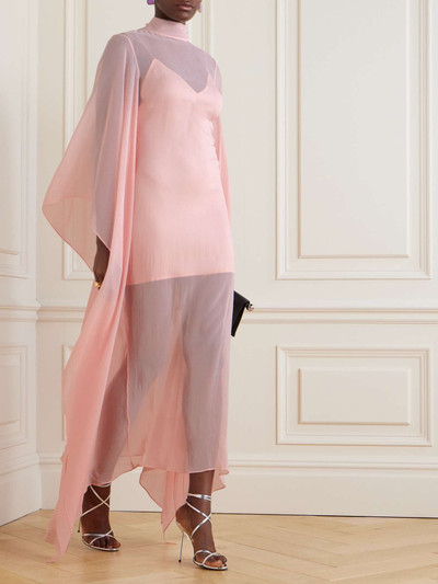 Taller Marmo Lanzarote silk-crepon gown outlook