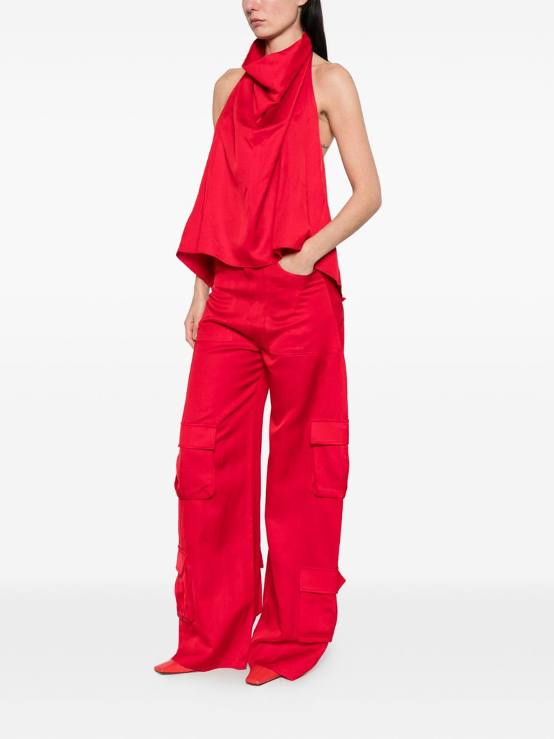 MARQUES’ALMEIDA satin cargo pants outlook
