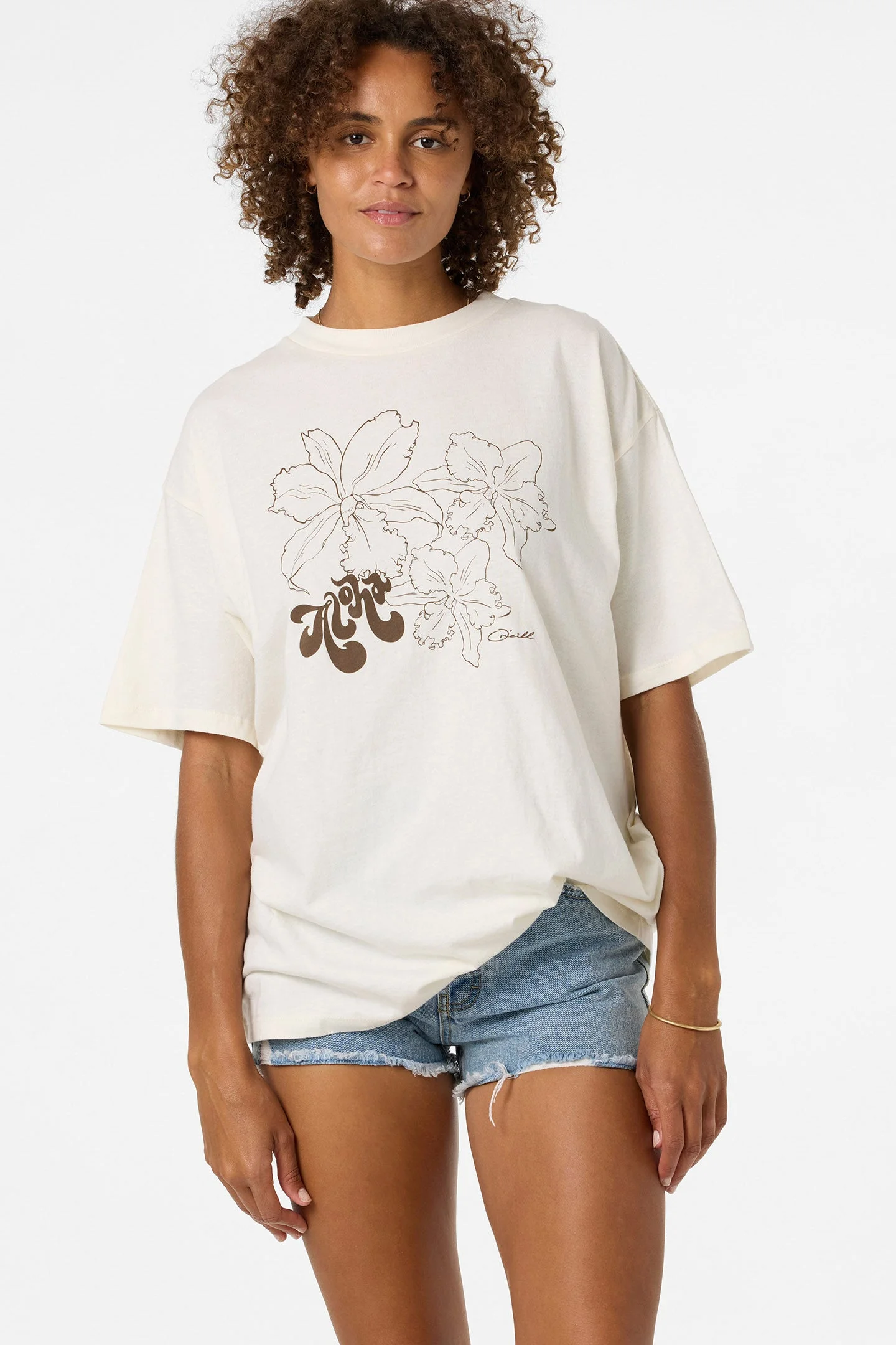 Ariah Hawaii Oversized Tee - 1
