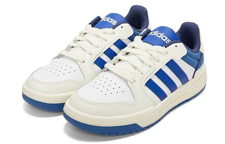 (WMNS) adidas neo Entrap Sneakers White/Blue HR1931 - 3