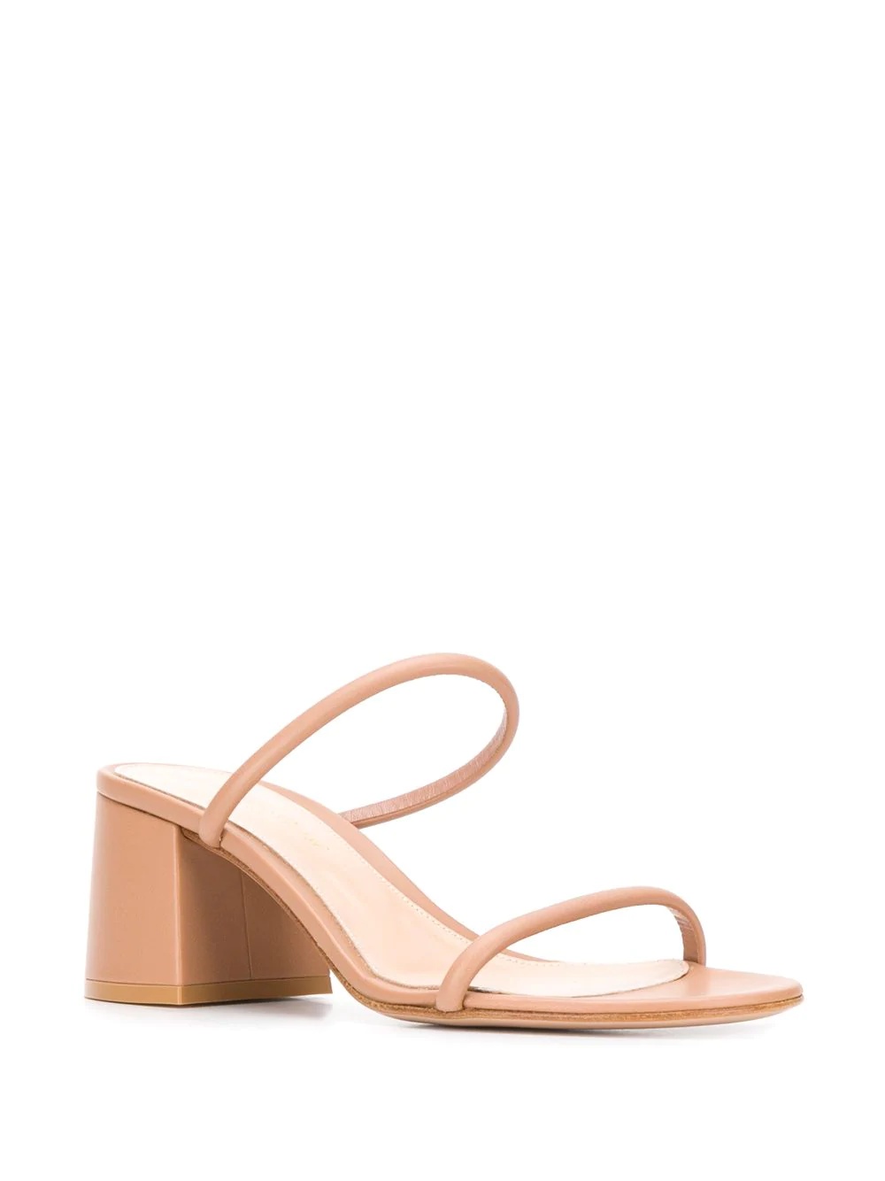 double-strap block-heel sandals - 2