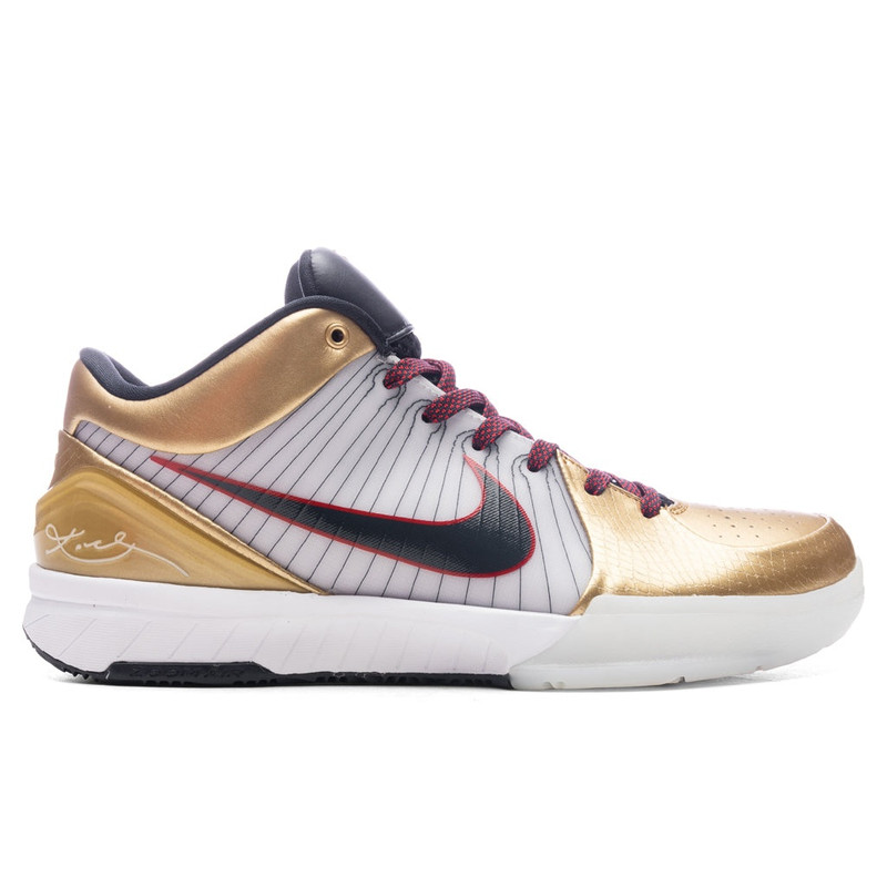 KOBE 4 PROTRO 'GOLD MEDAL' - WHITE/DARK OBSIDIAN/VARSITY RED - 1