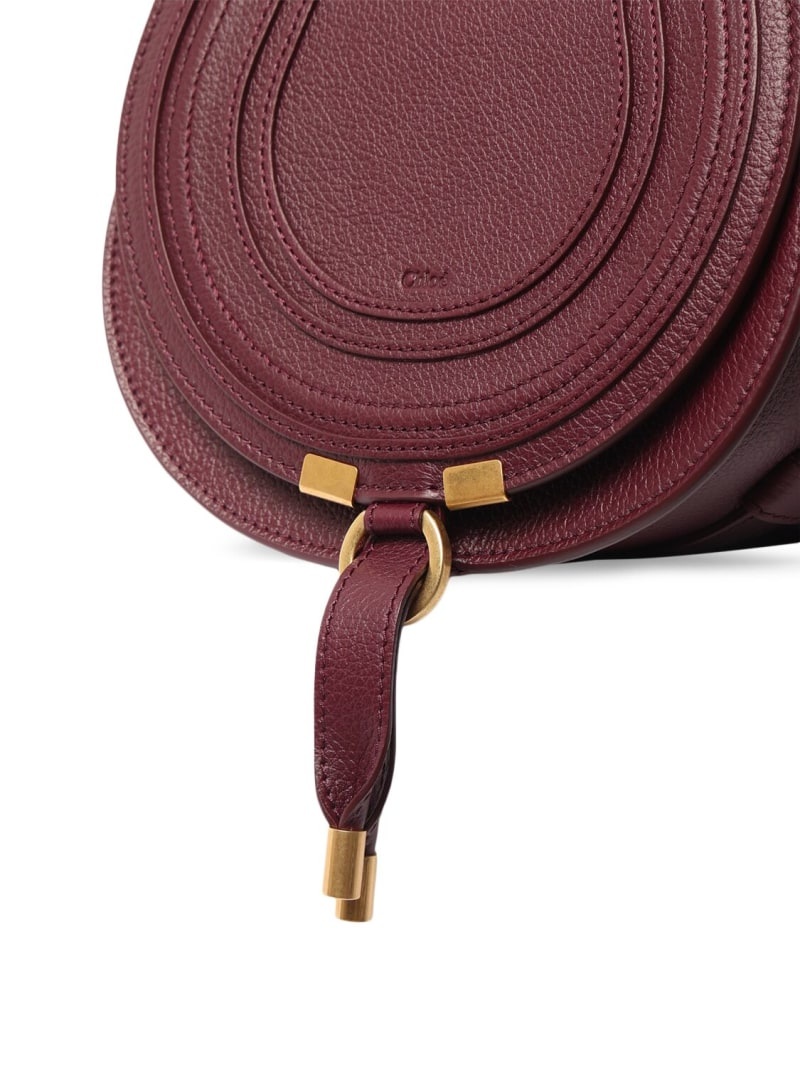 Small Marcie grained leather bag - 3