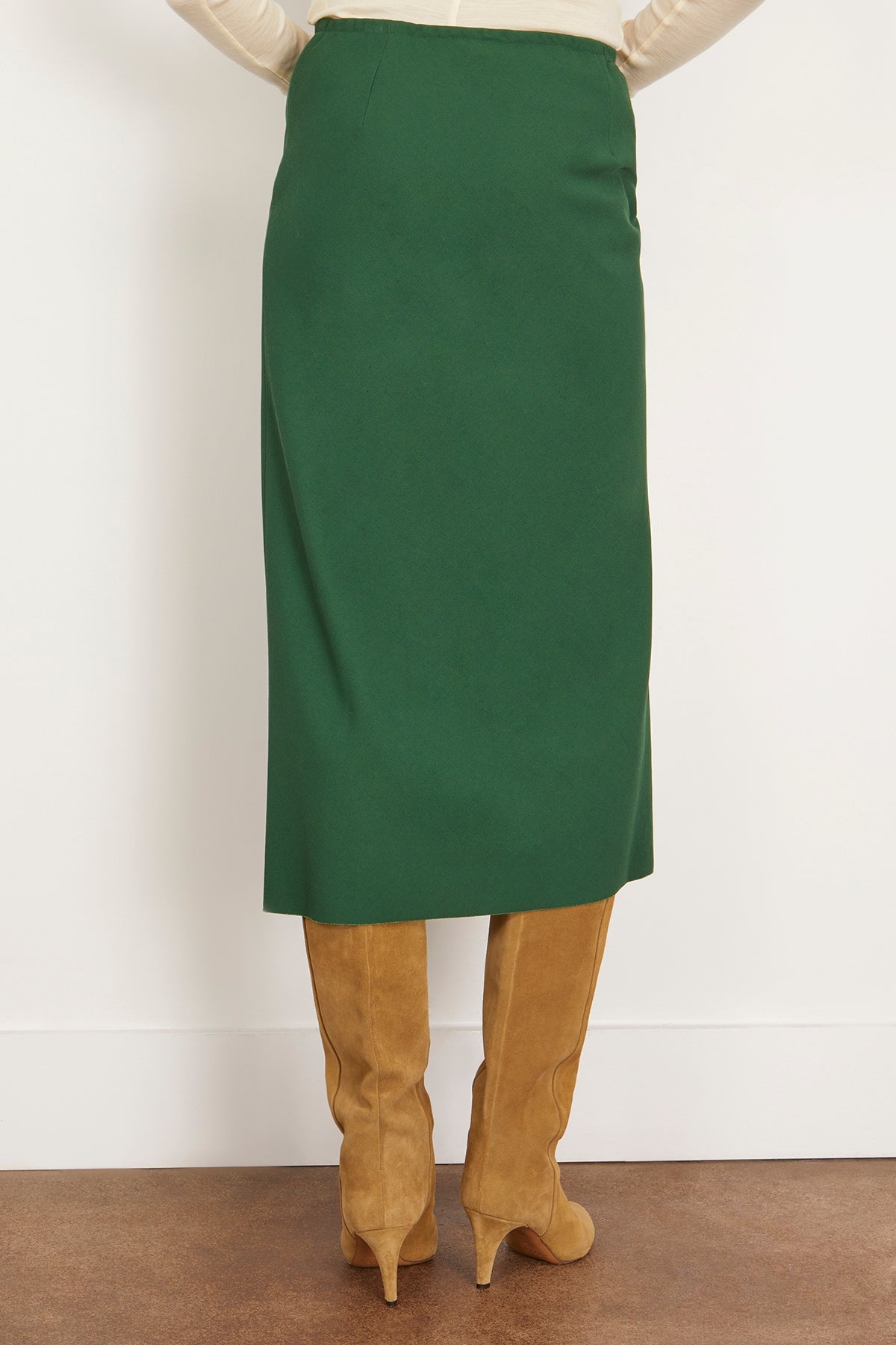 Separ Skirt in Emerald - 4