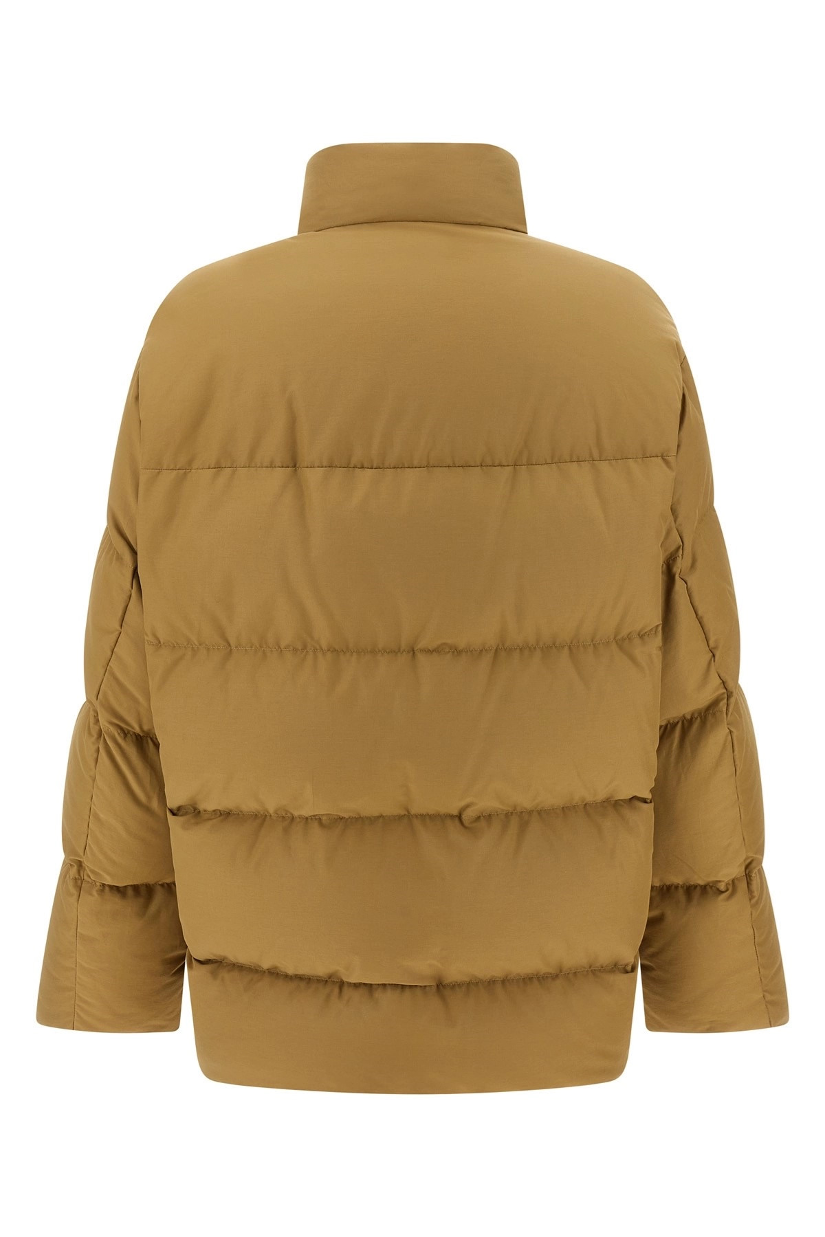 Triangle logo down jacket - 2