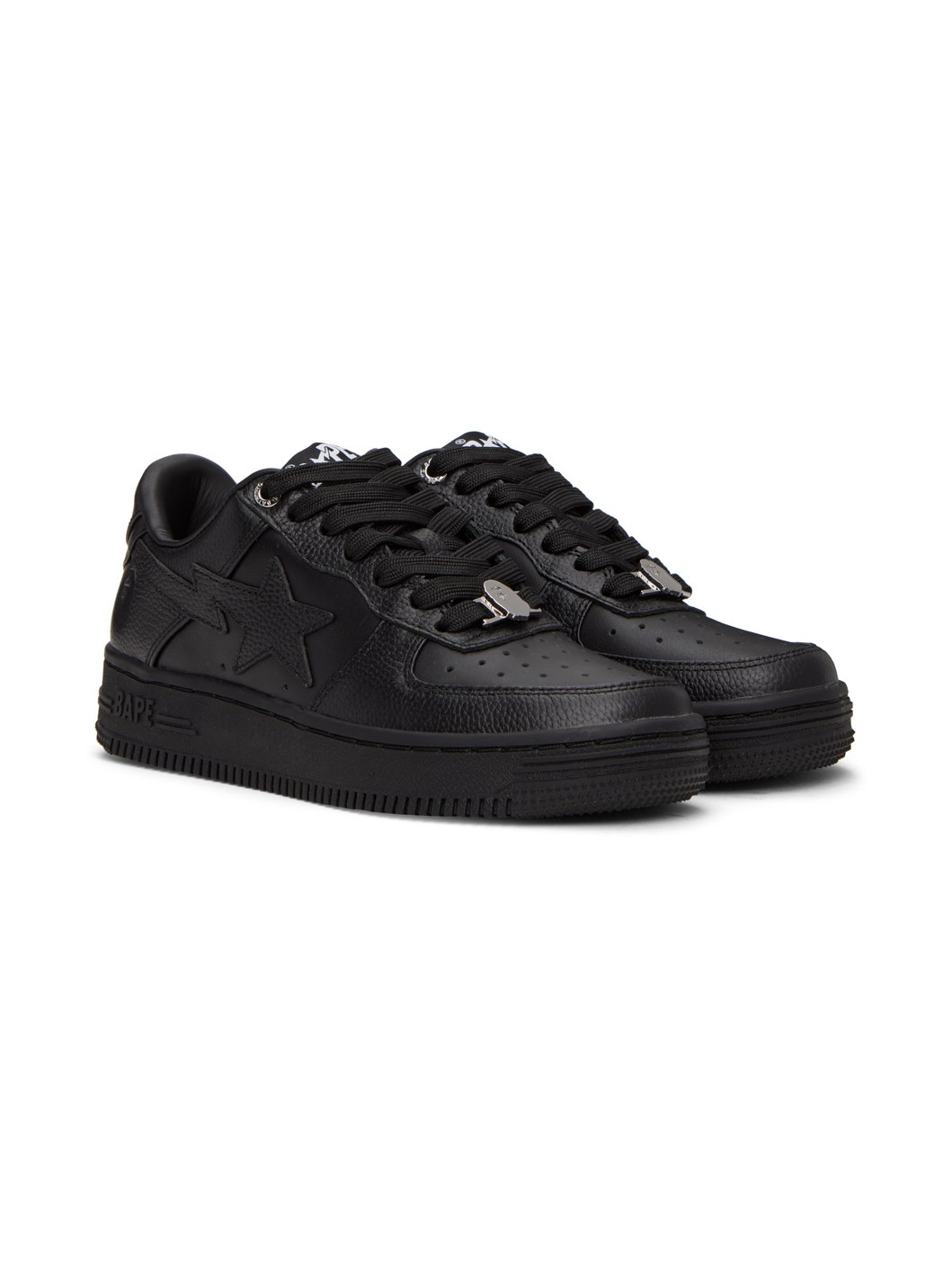 Black STA #6 Sneakers - 4