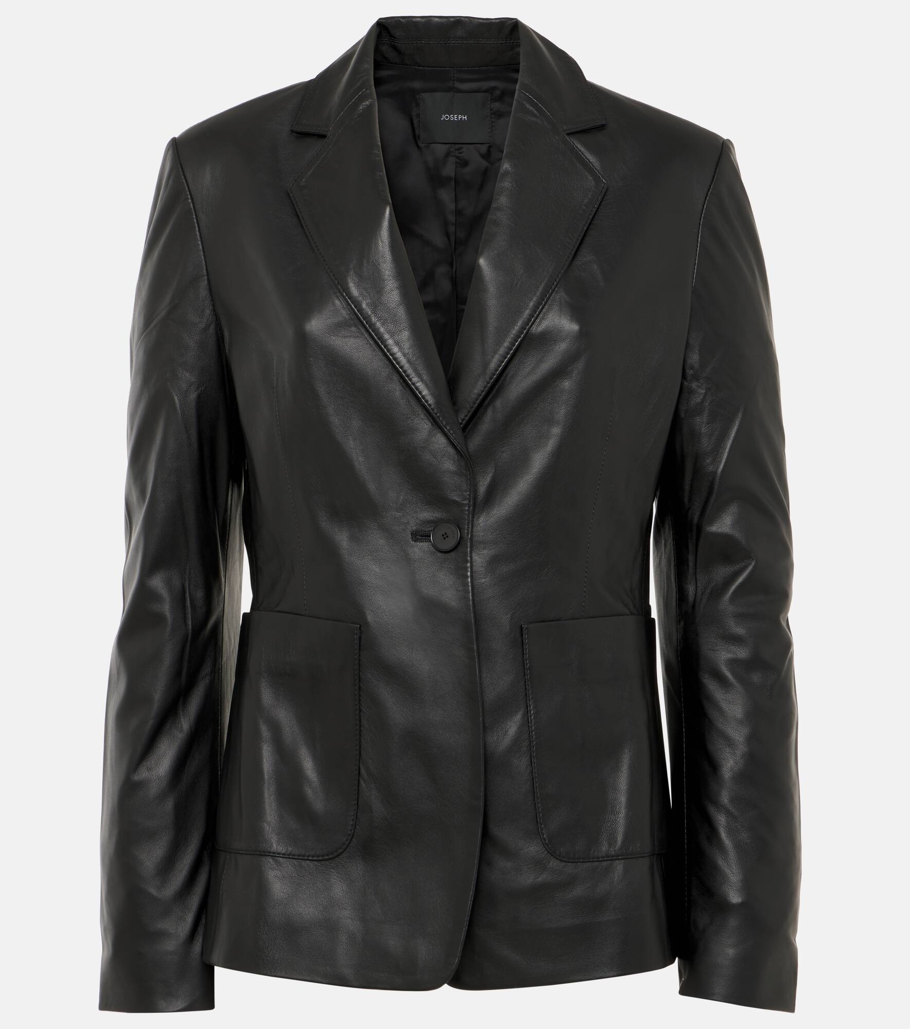 Leather blazer - 1