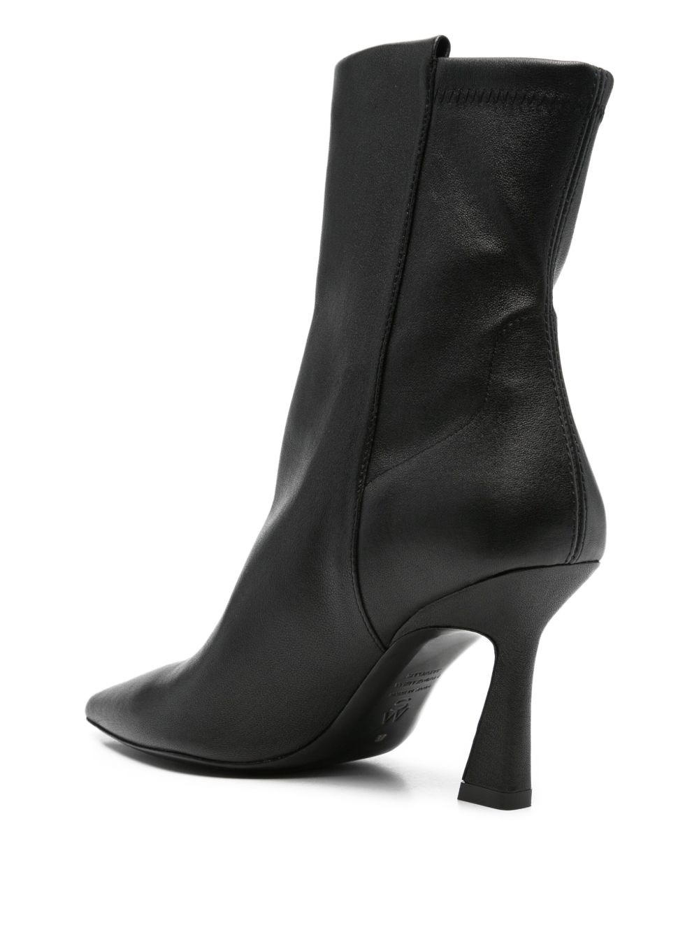 50mm Vinnie leather ankle boots - 3
