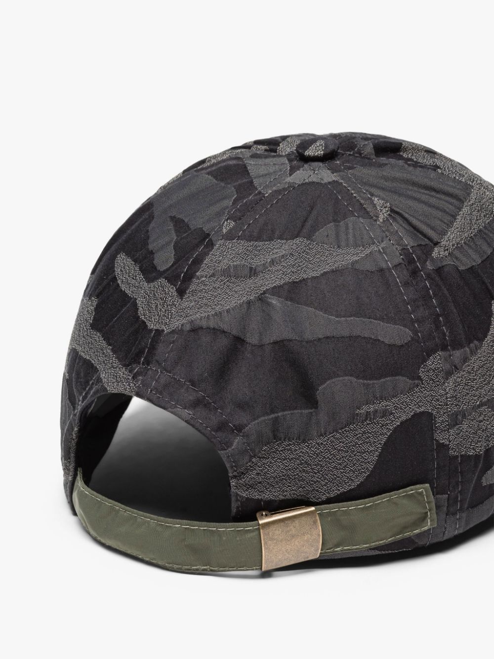 TIPPING BLACK CAMO NYLON BASEBALL CAP - 3