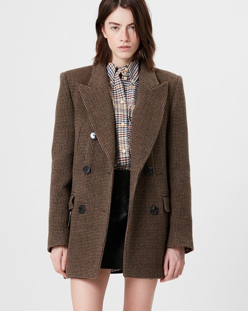EZILEA VIRGIN WOOL COAT - 4