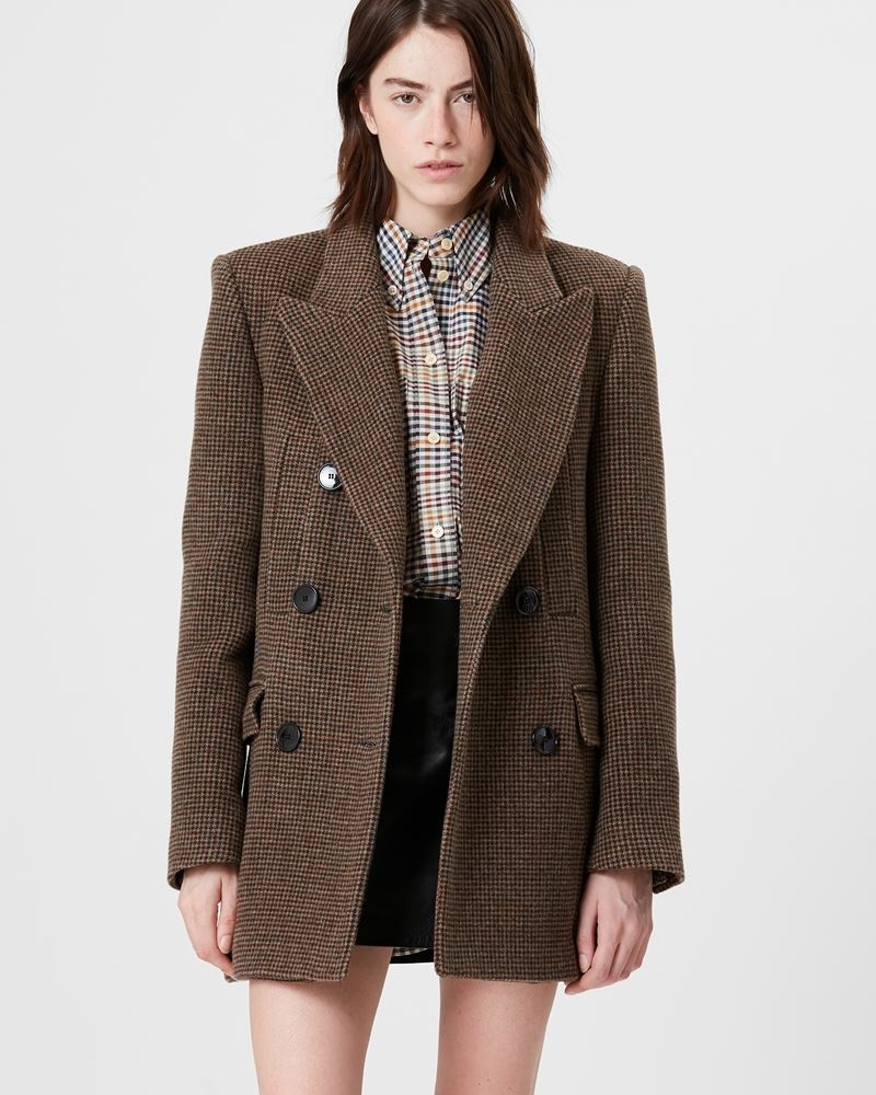 EZILEA VIRGIN WOOL COAT 4