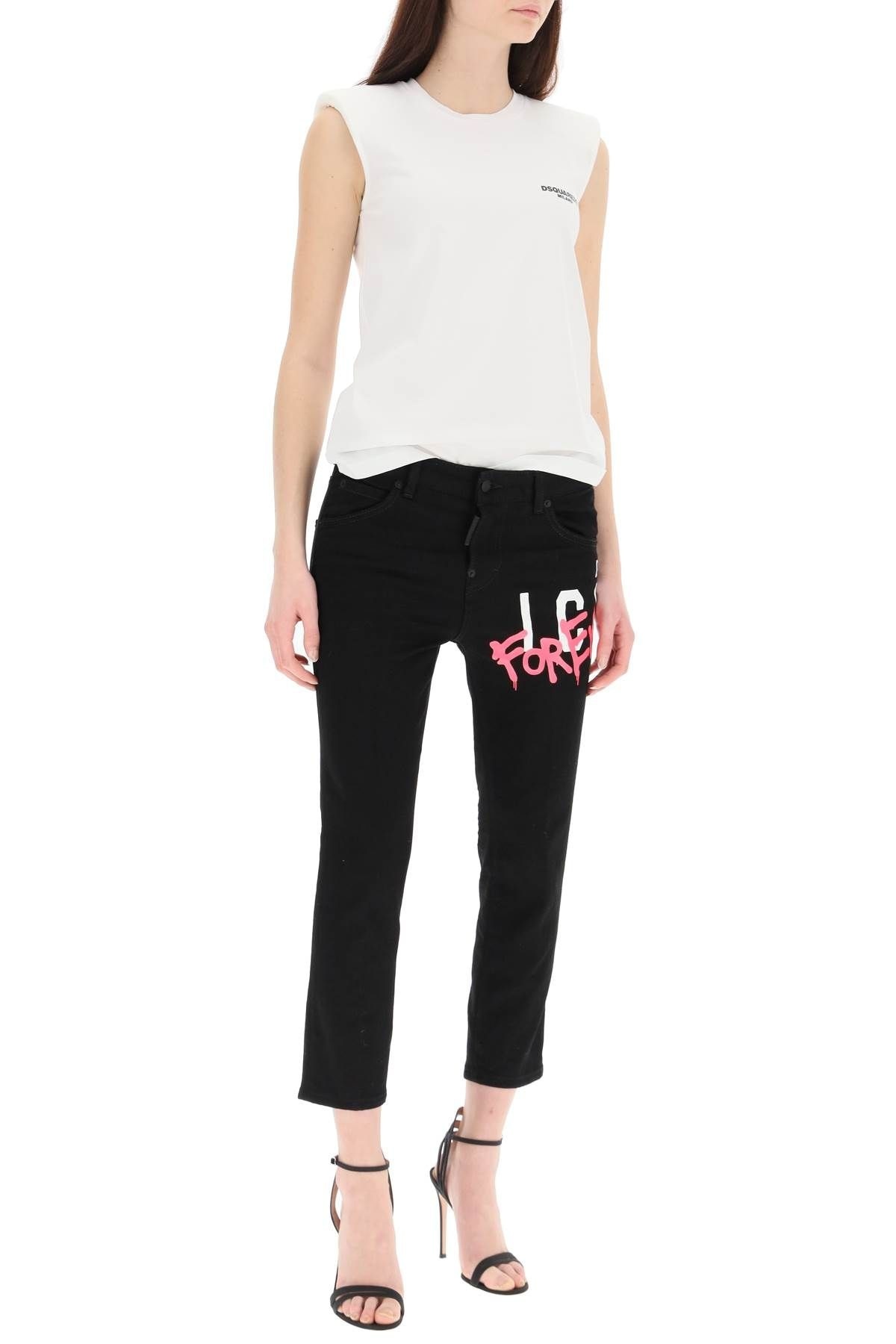 ICON 4EVER COOL GIRL CROPPED JEANS - 2