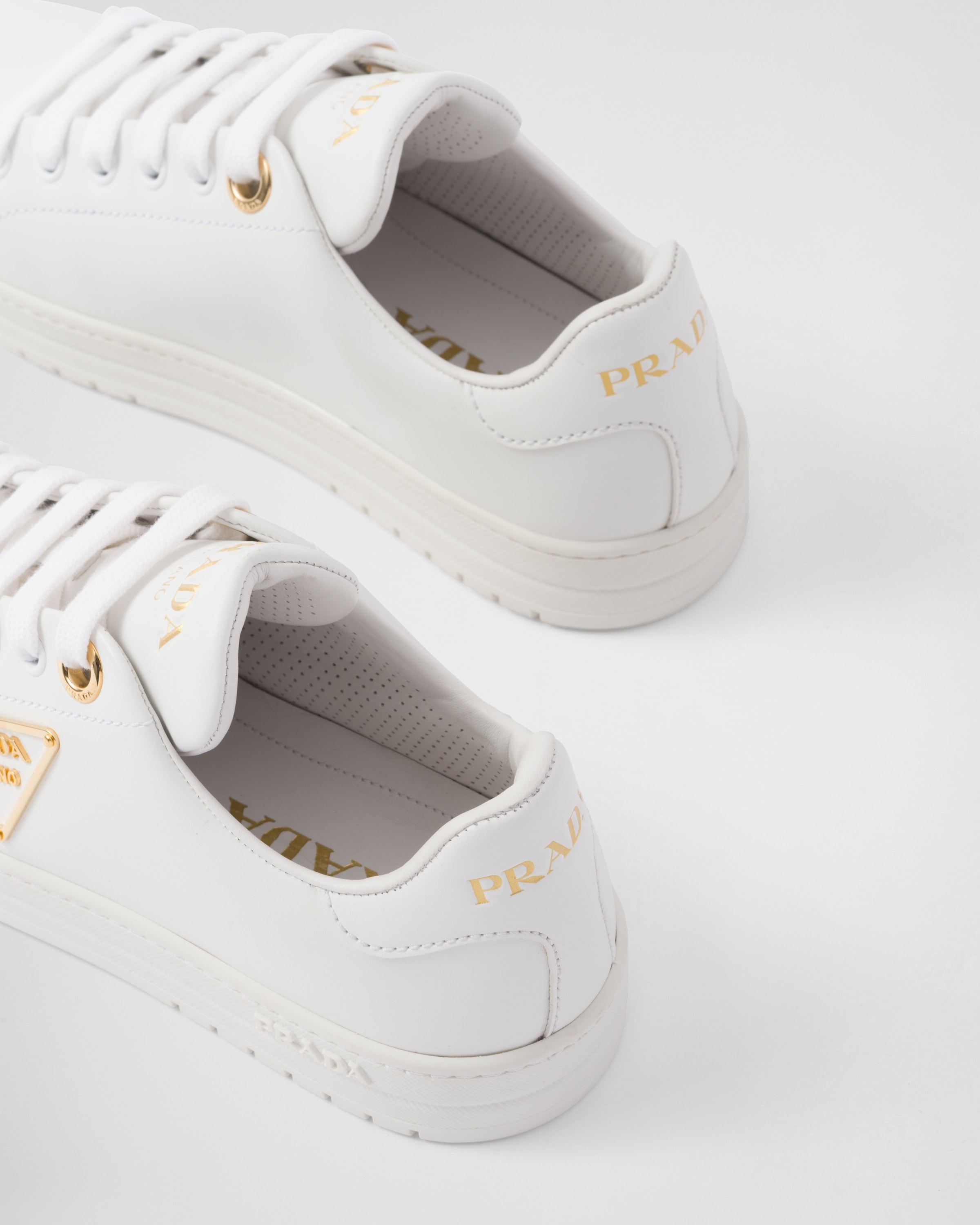 Smooth leather sneakers - 6