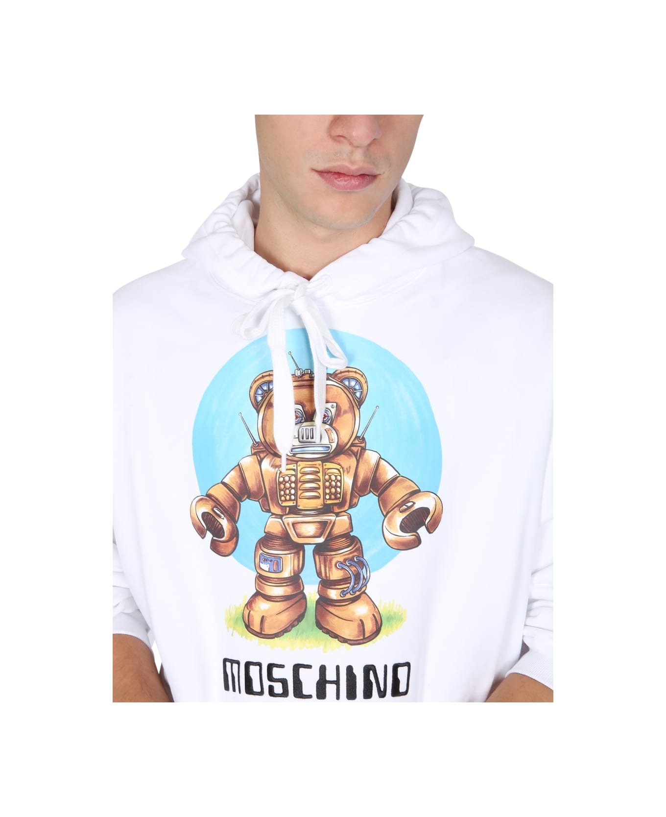 Teddy Print Sweatshirt - 4