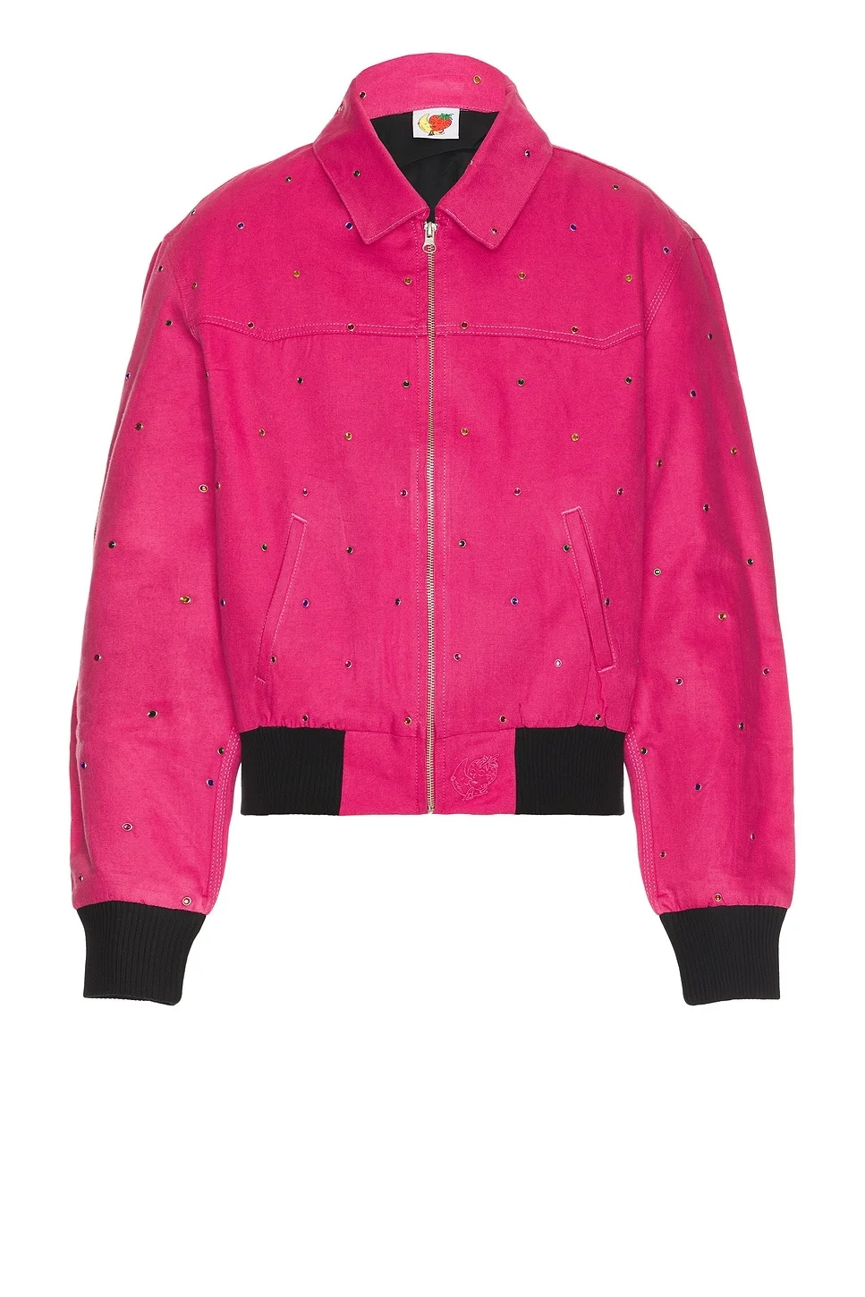 Studded Work Jacket Woven - 1
